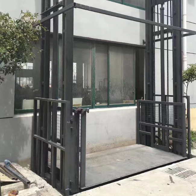 龙山5吨室外升降货梯